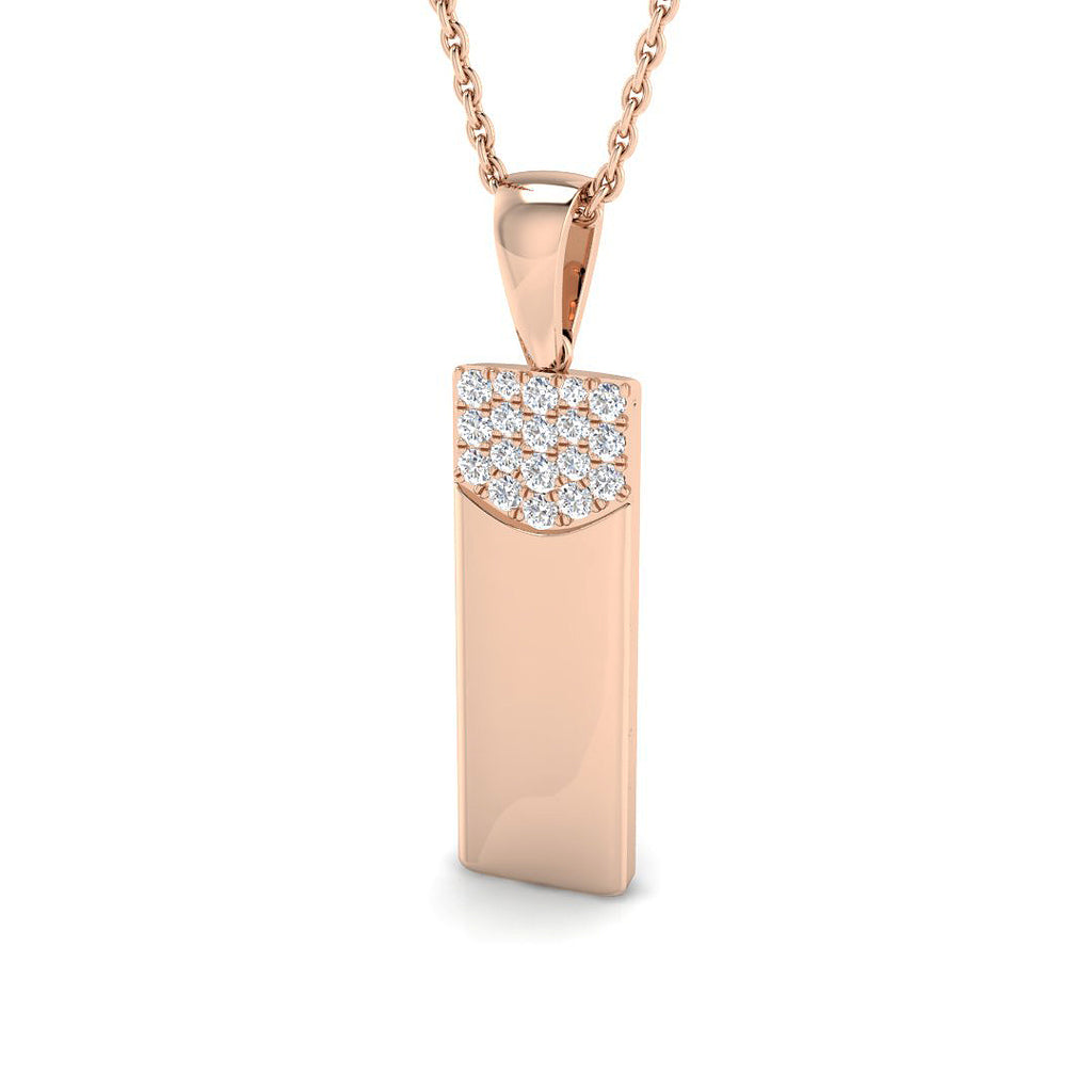 SP6214 — Pendant - 9k Rose Gold