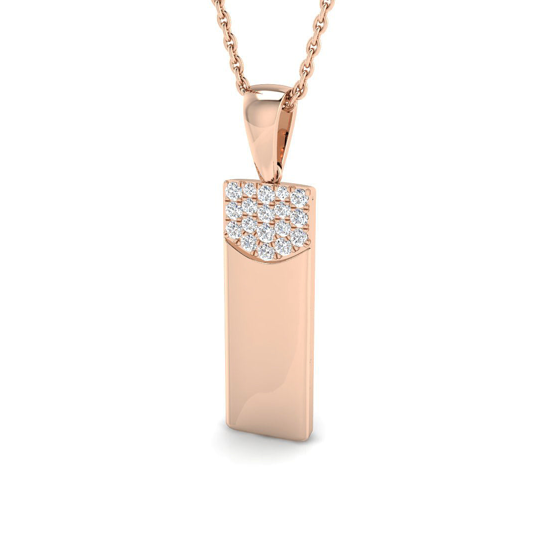 SP6214 — Pendant - 9k Rose Gold