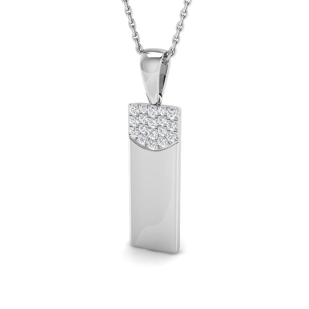 SP6214 — Pendant - 9k White Gold
