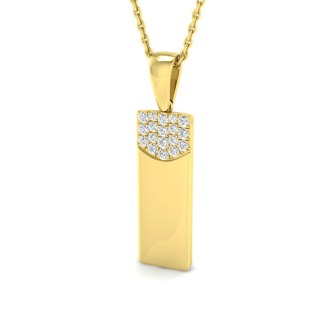 SP6214 — Pendant - 9k Yellow Gold