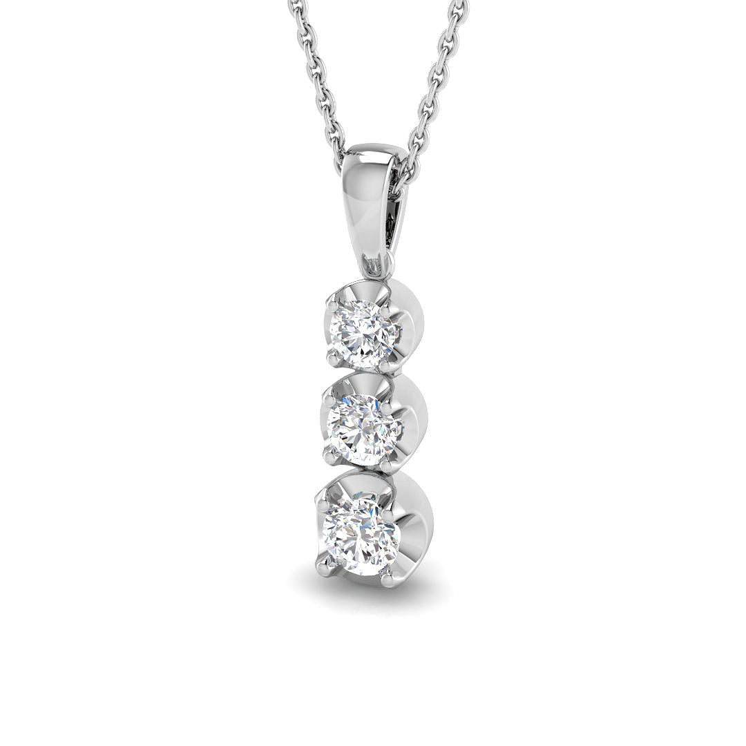 SP6230 — Pendant - 9k White Gold