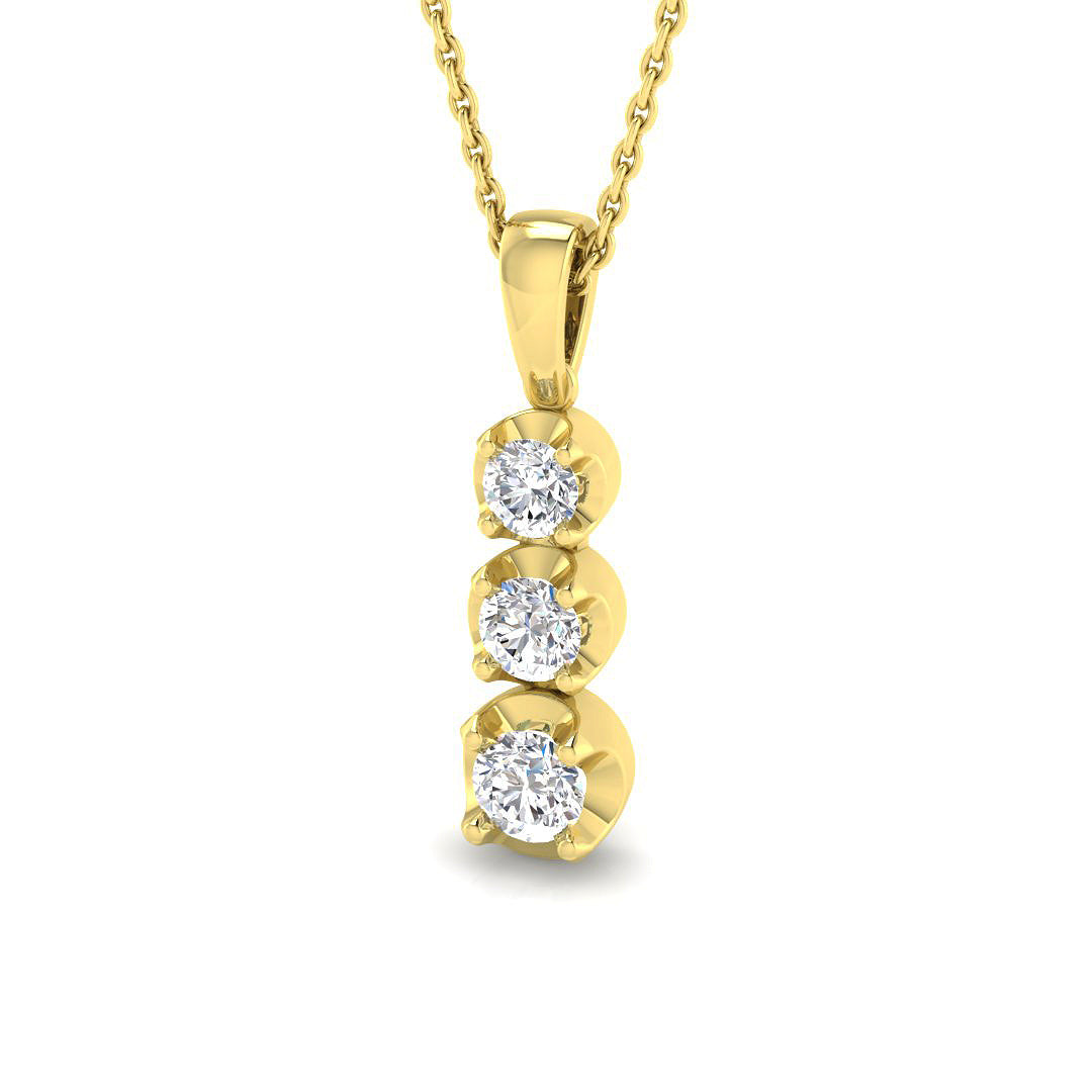 SP6230 — Pendant - 9k Yellow Gold