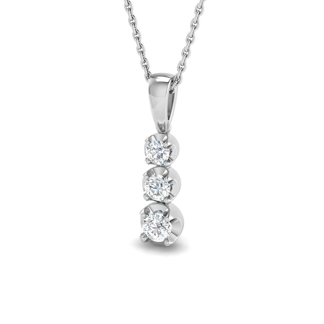 SP6231 — Pendant - 9k White Gold