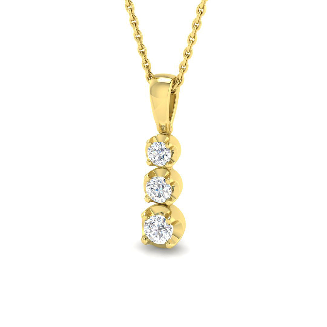 SP6231 — Pendant - 9k Yellow Gold