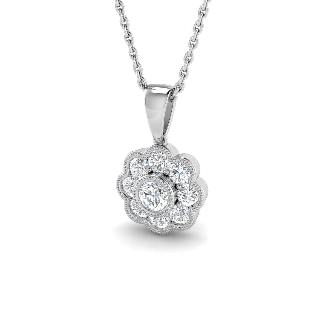 SP6239 — Pendant - 9k White Gold