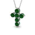 SP6256 — Cross - 9k White Gold