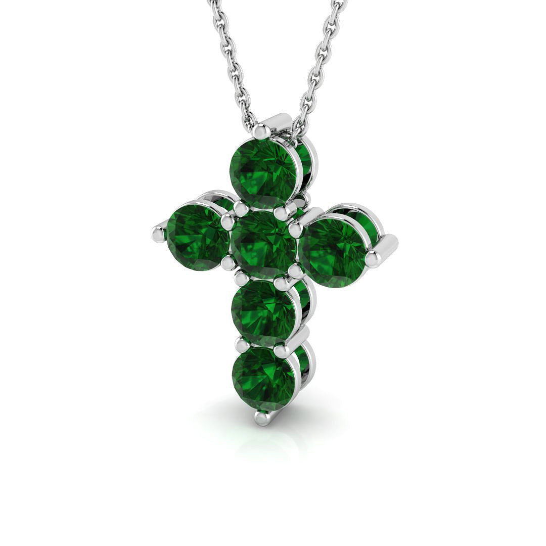 SP6256 — Cross - 9k White Gold