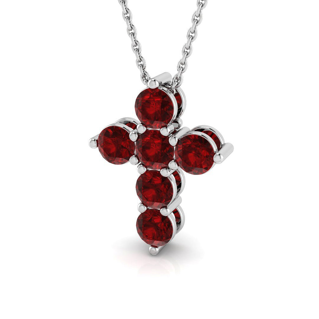 SP6257 — Cross - 9k White Gold