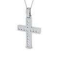 SP6297 — Cross - 9k White Gold