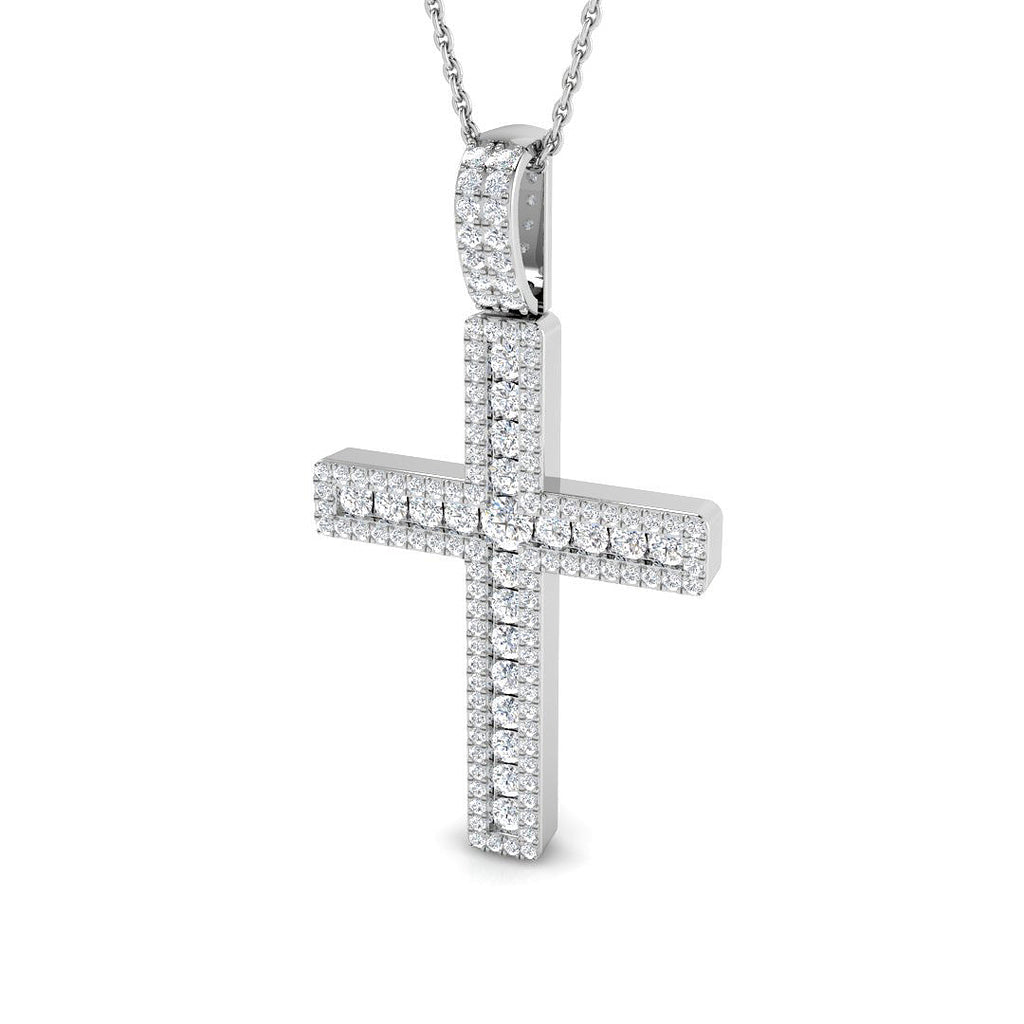 SP6299 — Cross - 9k White Gold