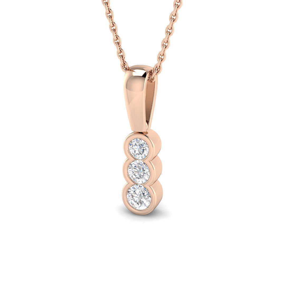 SP6303 — Pendant - 9k Rose Gold