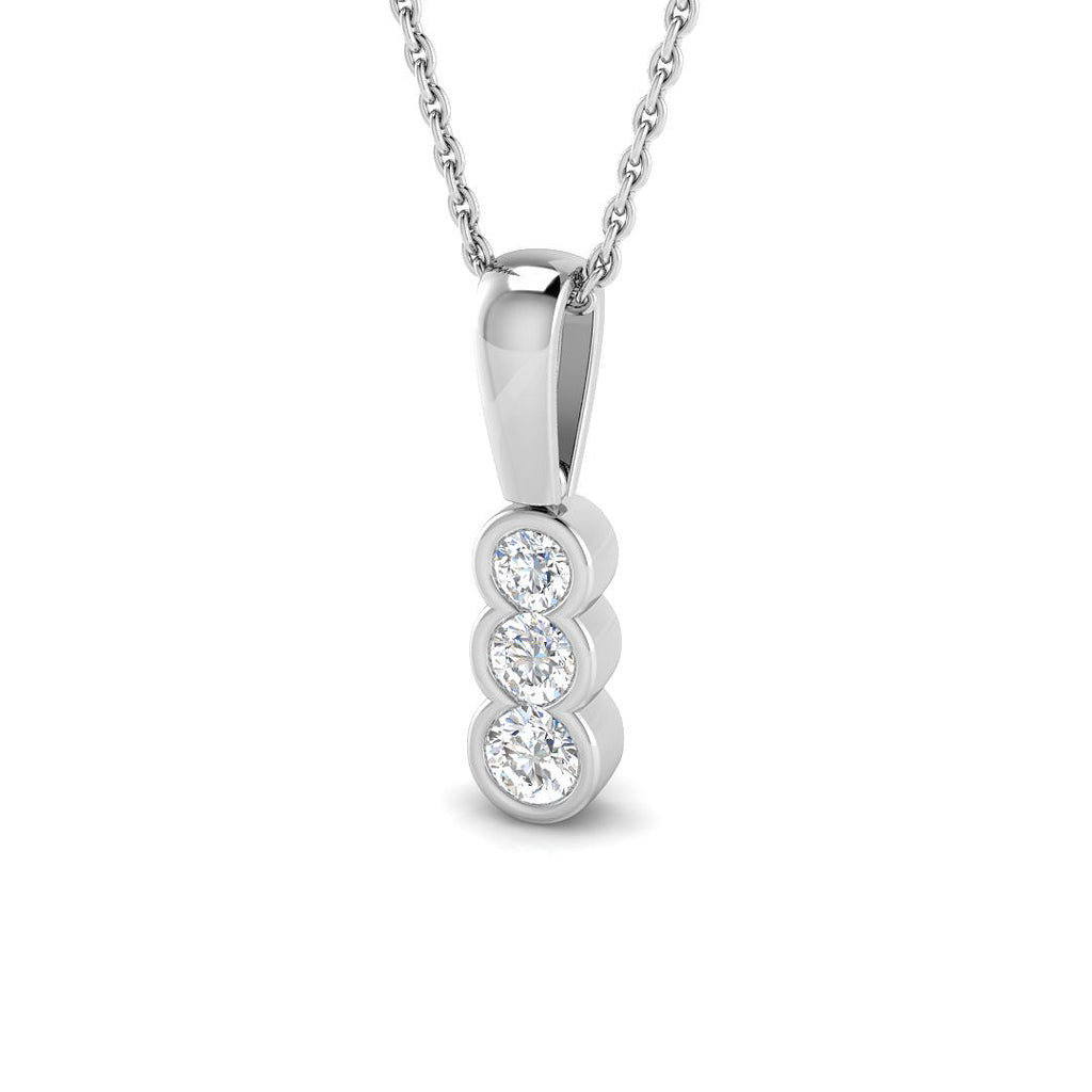 SP6303 — Pendant - 9k White Gold