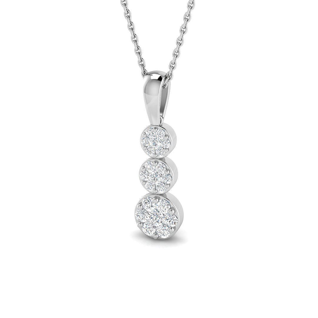SP6305 — Pendant - 9k White Gold