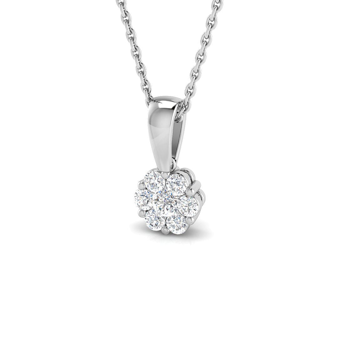 SP6306 — Pendant - 9k White Gold