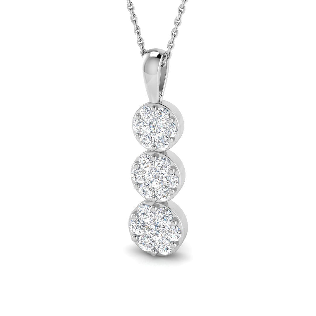 SP6308 — Pendant - 9k White Gold