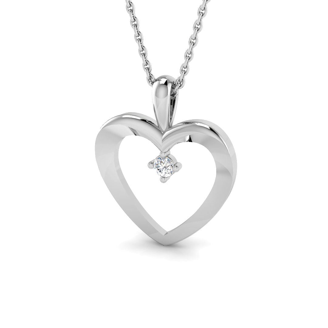 SP6309 — Pendant - 9k White Gold