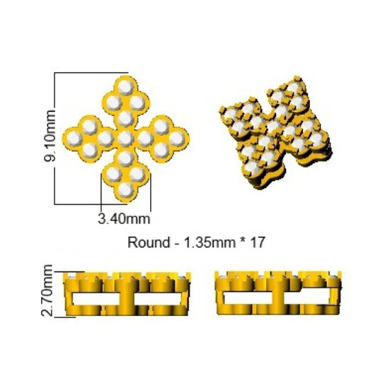 SP6331 — Pendant - 9k Yellow Gold detail