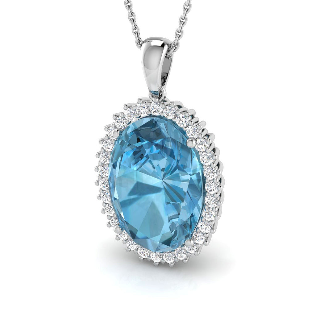 SP6336 — Pendant - 9k White Gold
