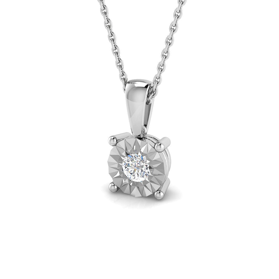 SP6347 — Pendant - 9k White Gold