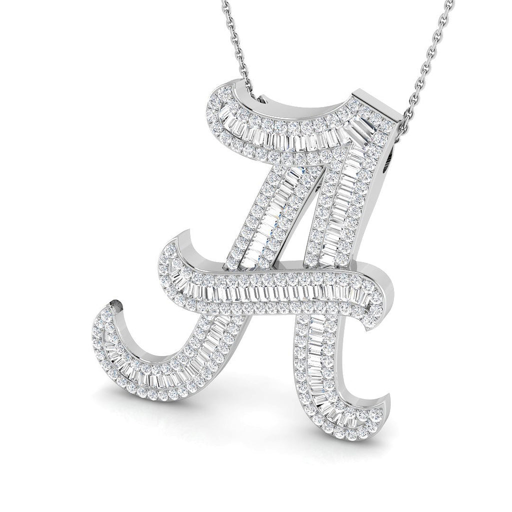 SP6349-A — Pendant - 9k White Gold