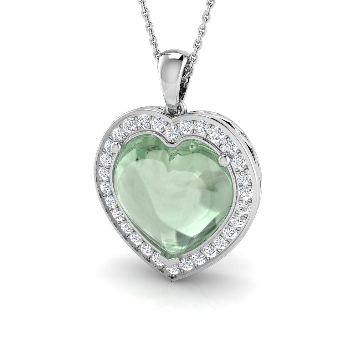 SP6365 — Pendant - 9k White Gold