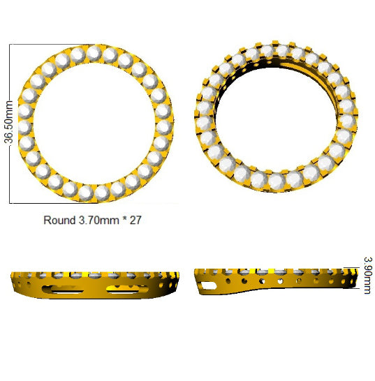 SP6378 — Pendant - 9k Yellow Gold detail