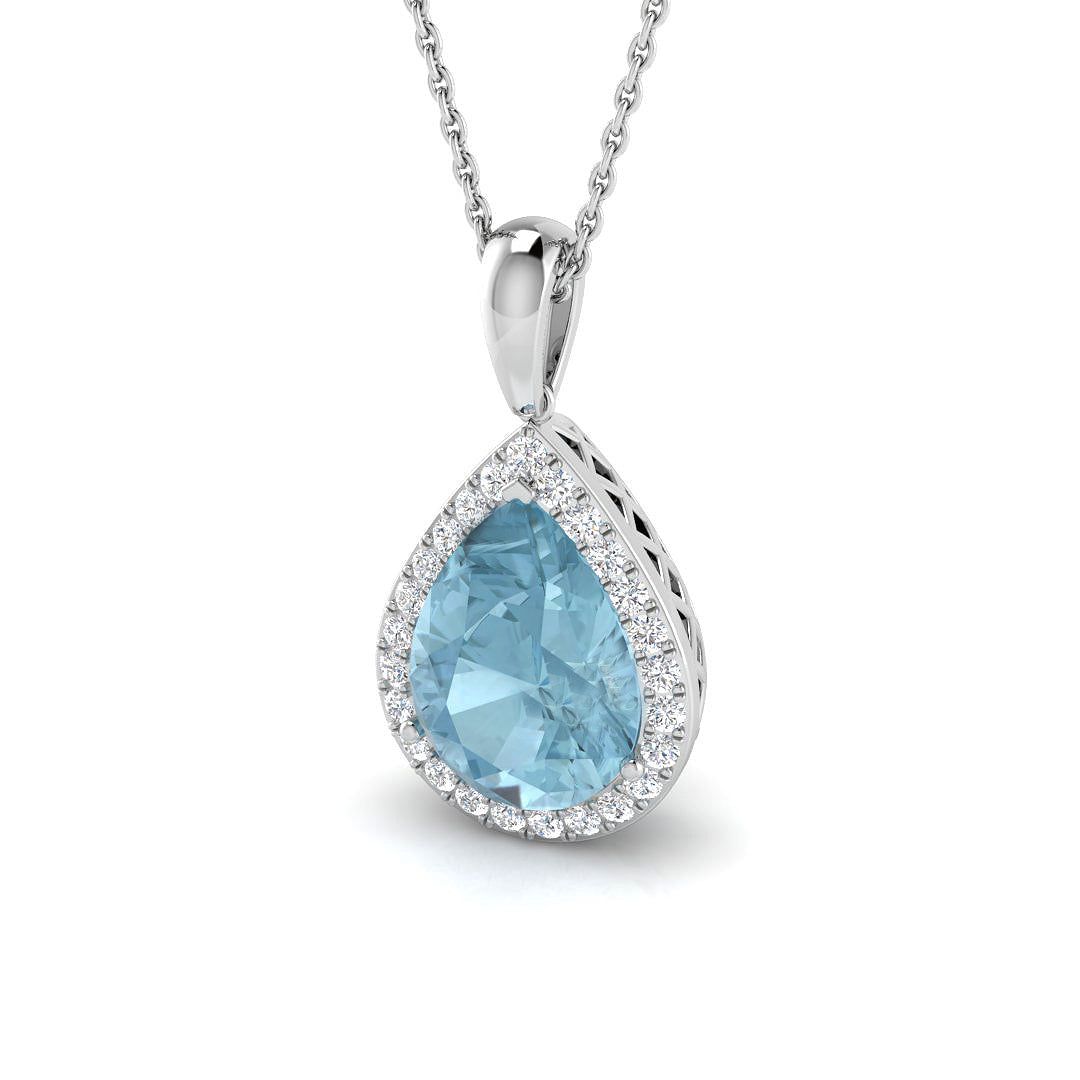 SP6380 — Pendant - 9k White Gold