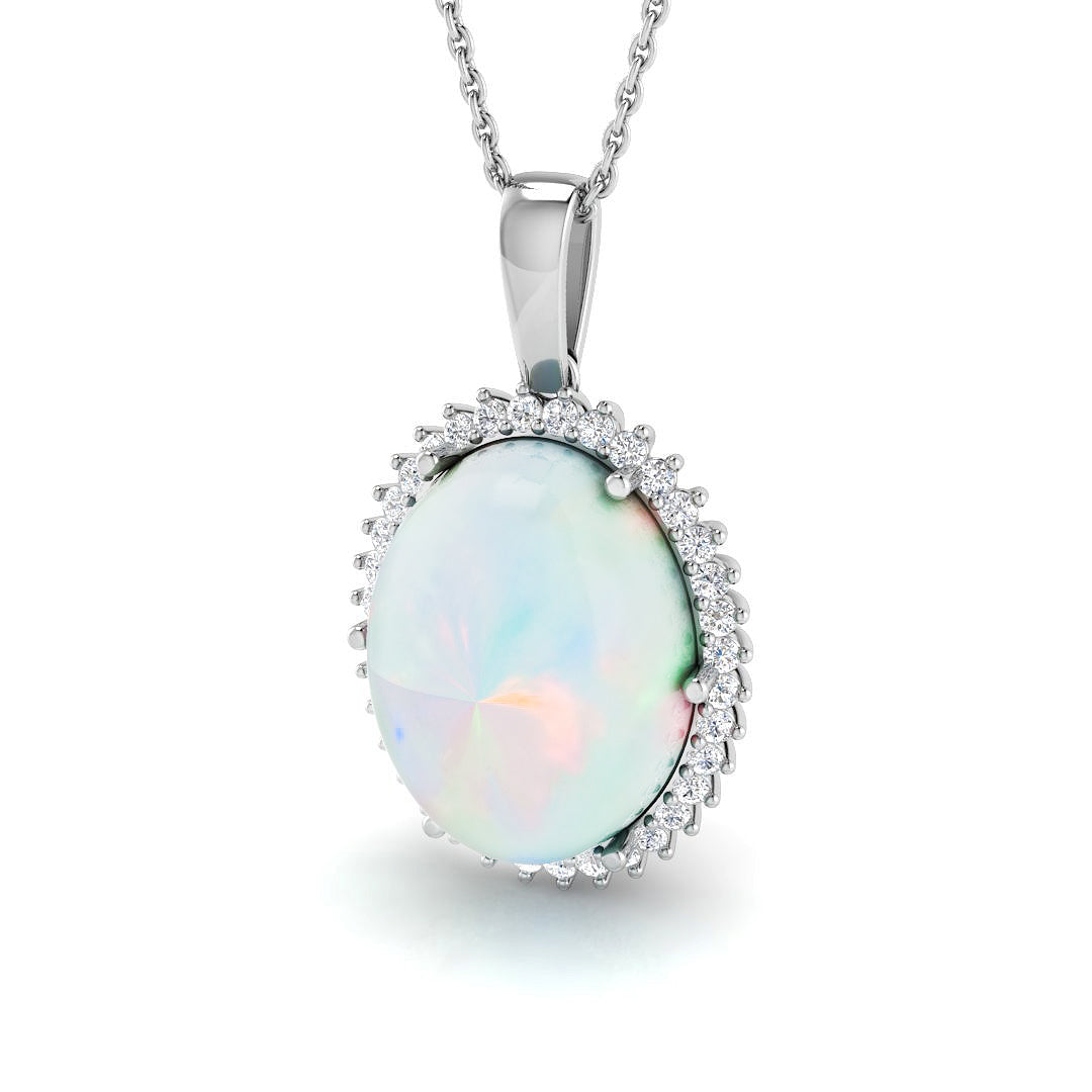 SP6406 — Pendant - 9k White Gold