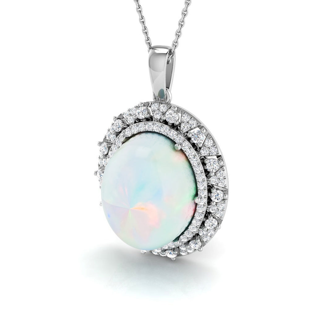 SP6407 — Pendant - 9k White Gold