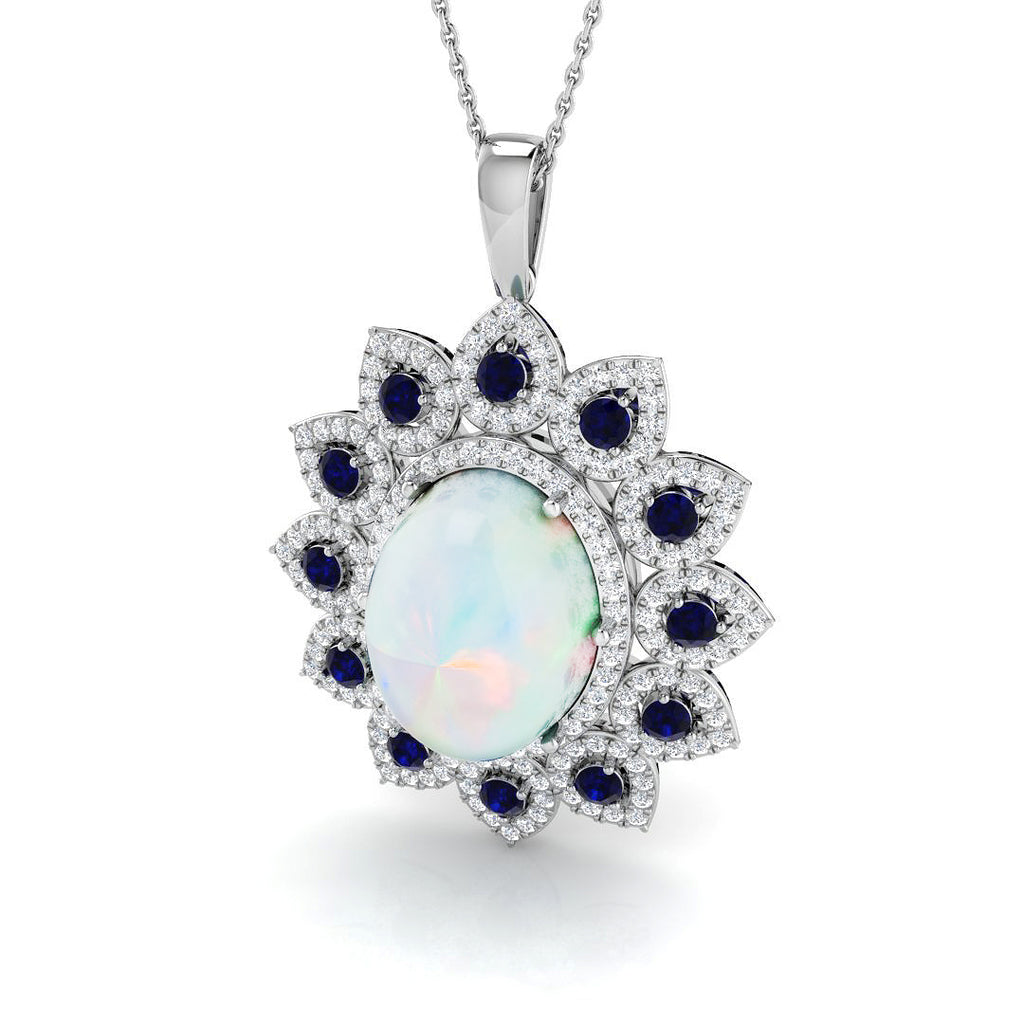 SP6408 — Pendant - 9k White Gold