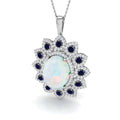 SP6408 — Pendant - 9k White Gold