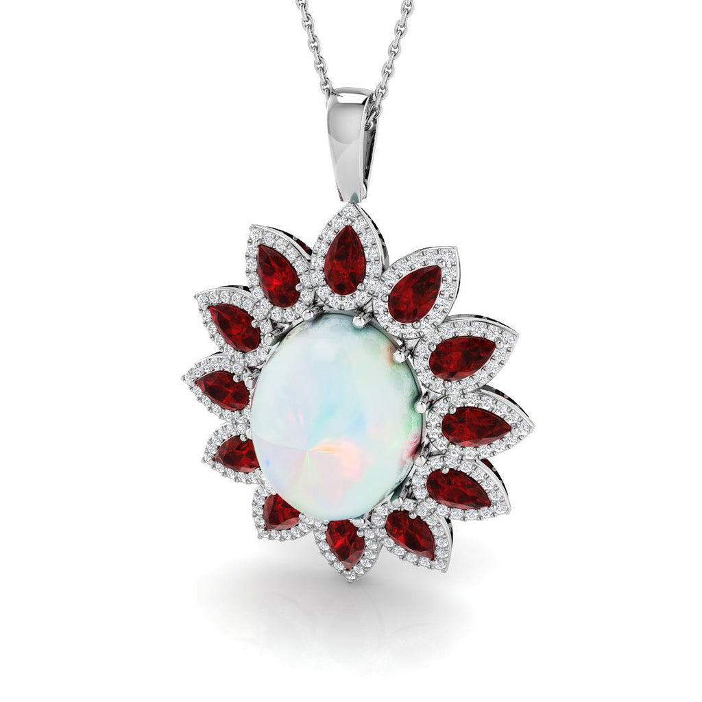 SP6430 — Pendant - 9k White Gold
