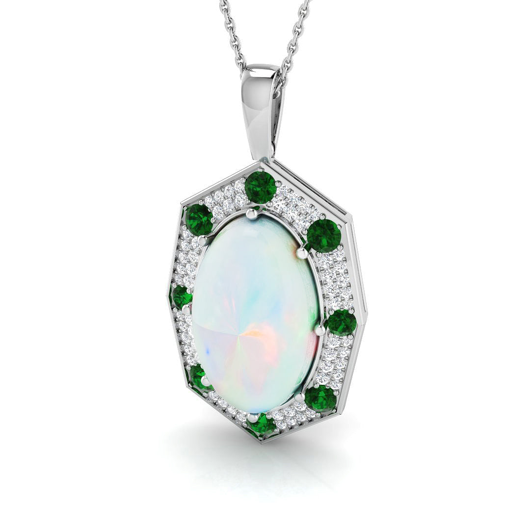 SP6431 — Pendant - 9k White Gold
