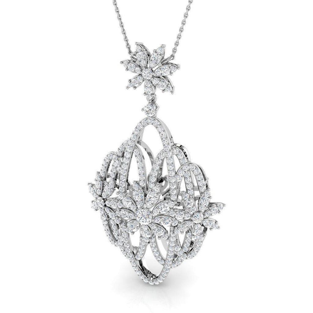 SP6444 — Pendant - 9k White Gold