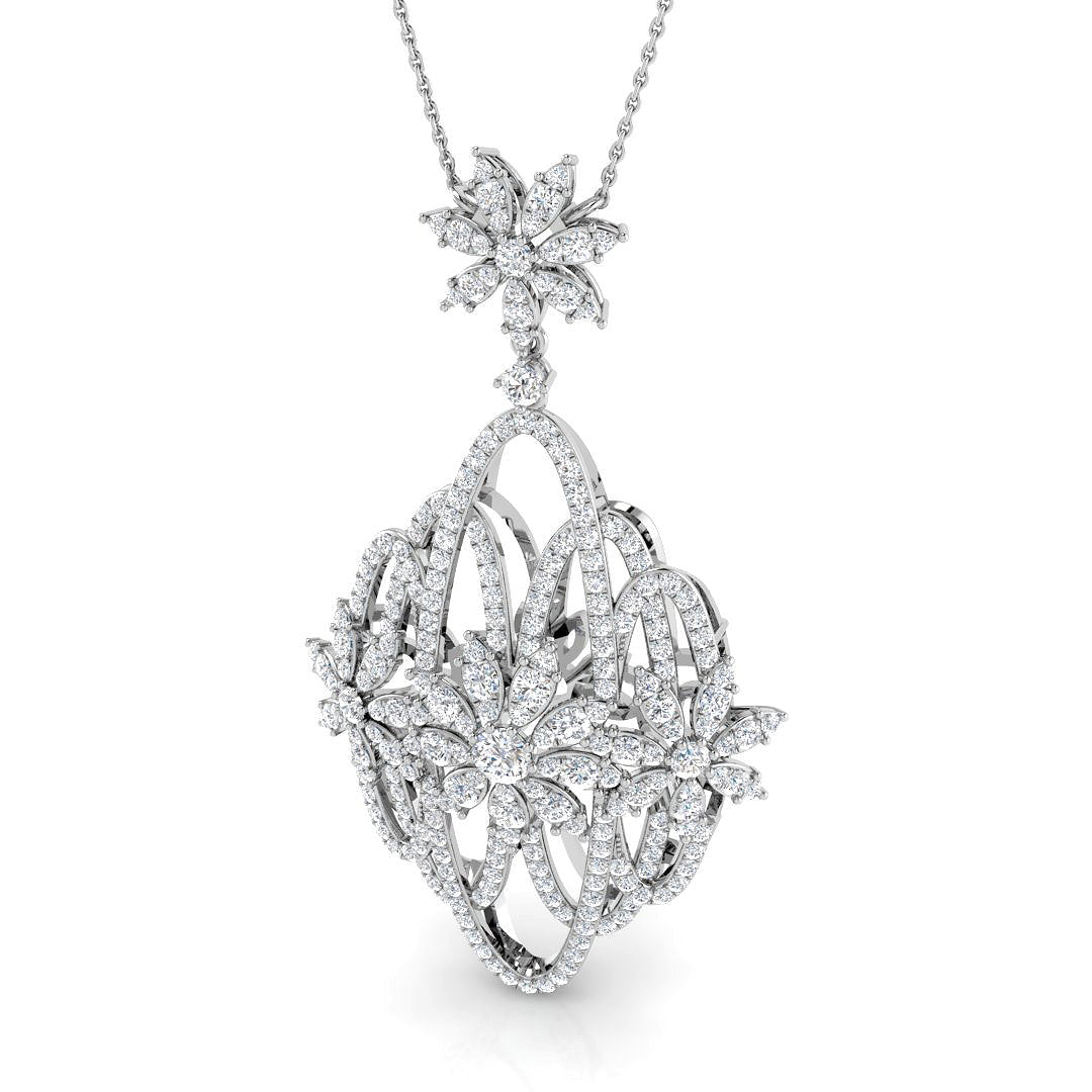 SP6444 — Pendant - 9k White Gold