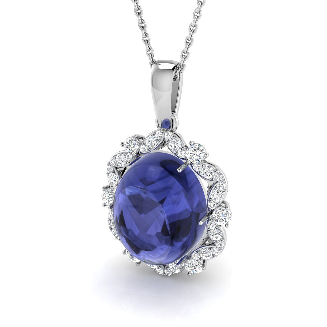 SP6449 — Pendant - 9k White Gold