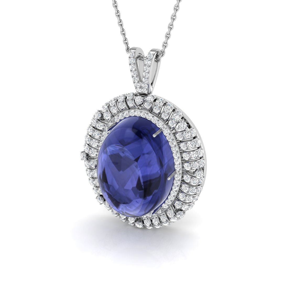 SP6450 — Pendant - 9k White Gold
