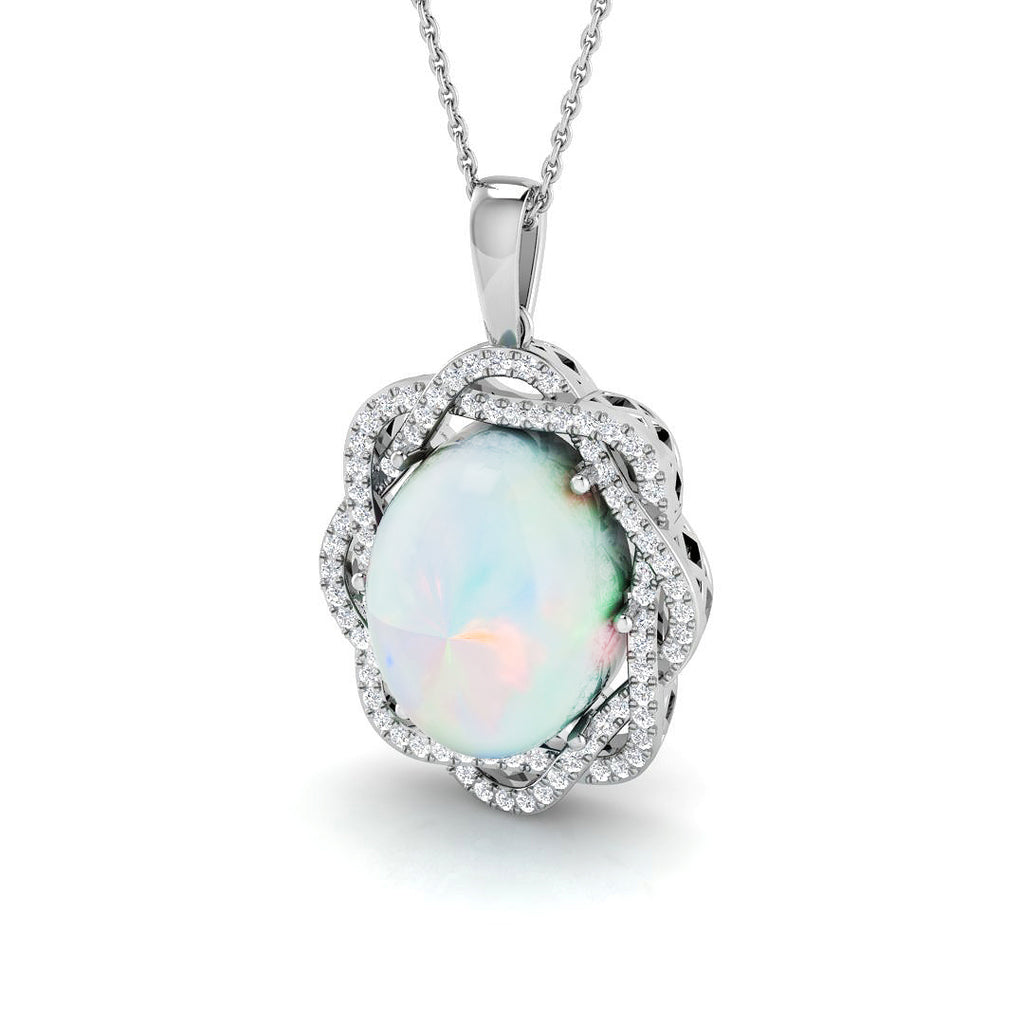 SP6457 — Pendant - 9k White Gold