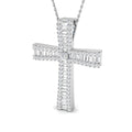 SP6502 — Cross - 9k White Gold