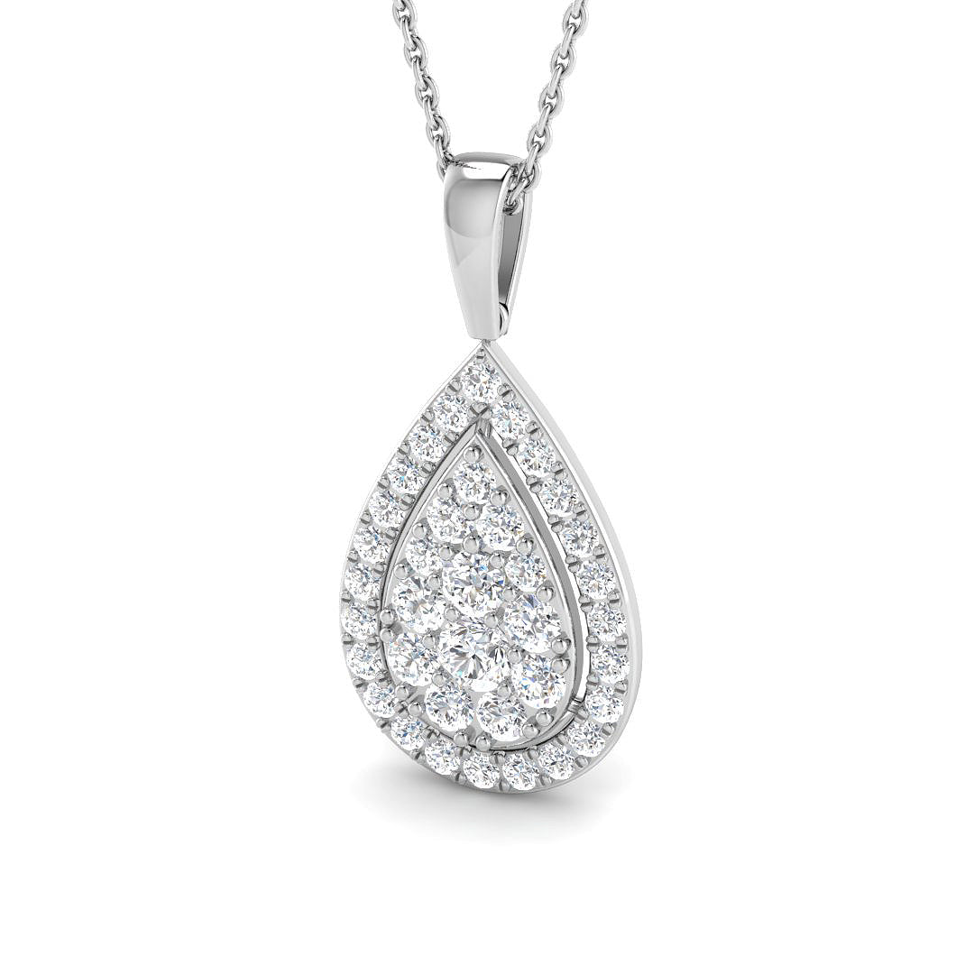 SP6505 — Pendant - 9k White Gold
