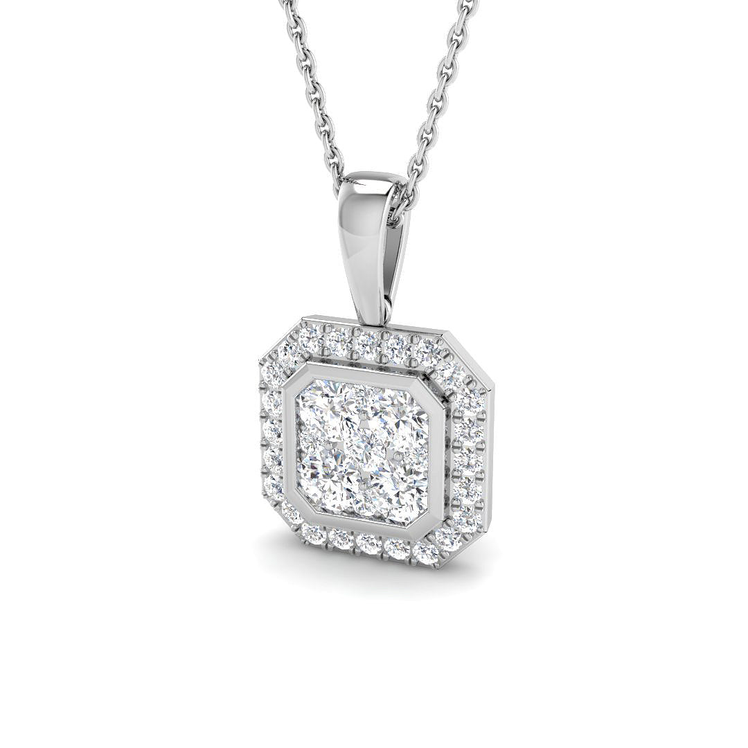 SP6508A — Pendant - 9k White Gold