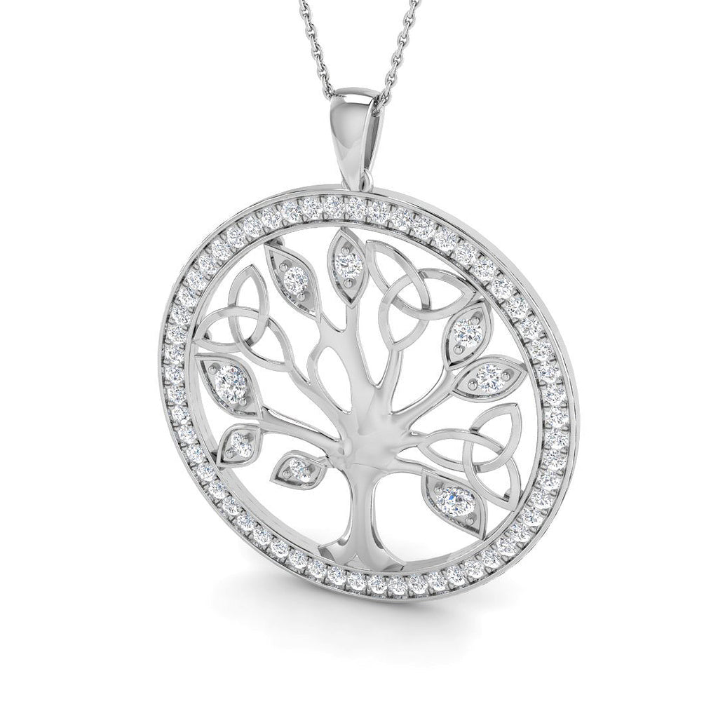 SP6510 — Pendant - 9k White Gold