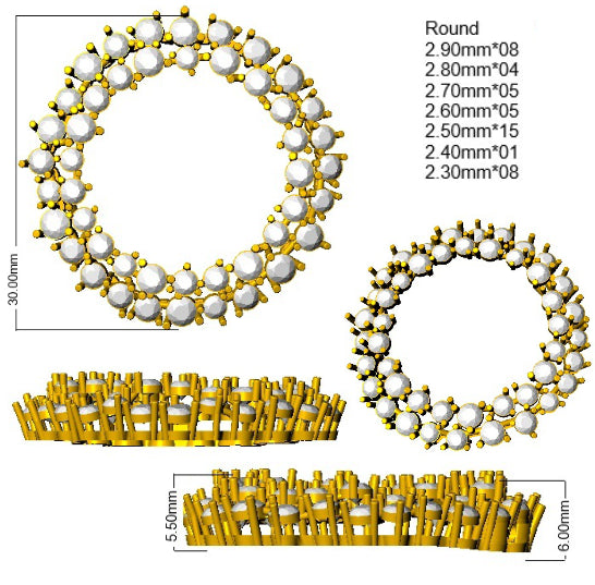 SP6522 — Pendant - 9k Yellow Gold detail