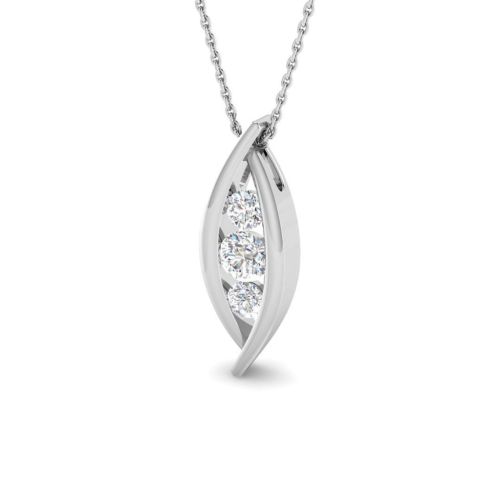 SP6526 — Pendant - 9k White Gold