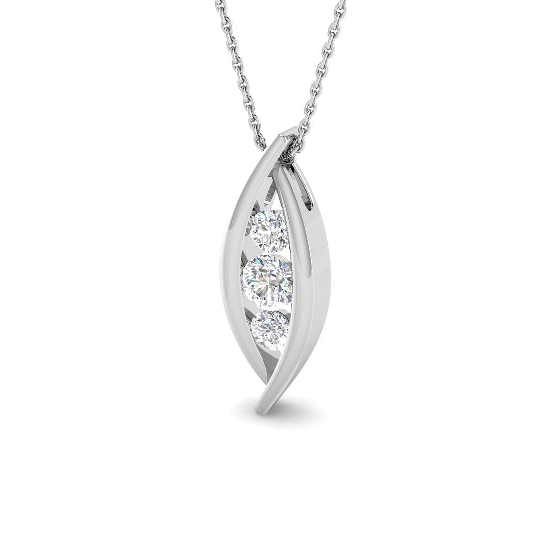 SP6526 — Pendant - 9k White Gold