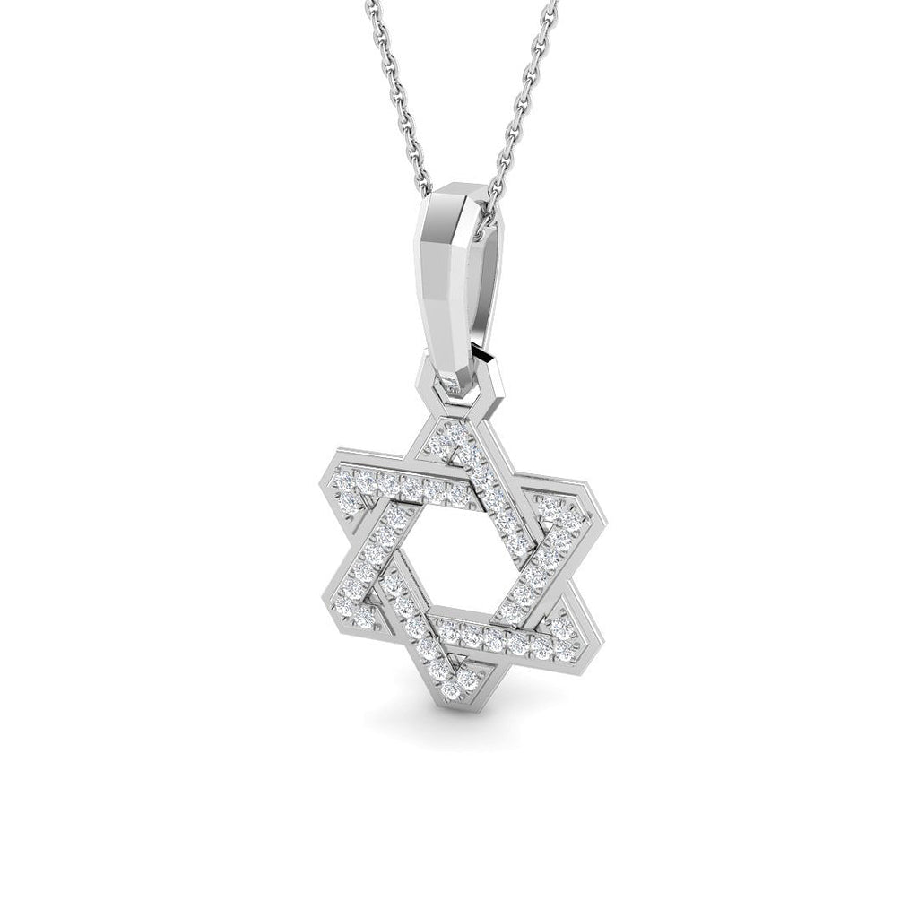 SP6528 — Pendant - 9k White Gold