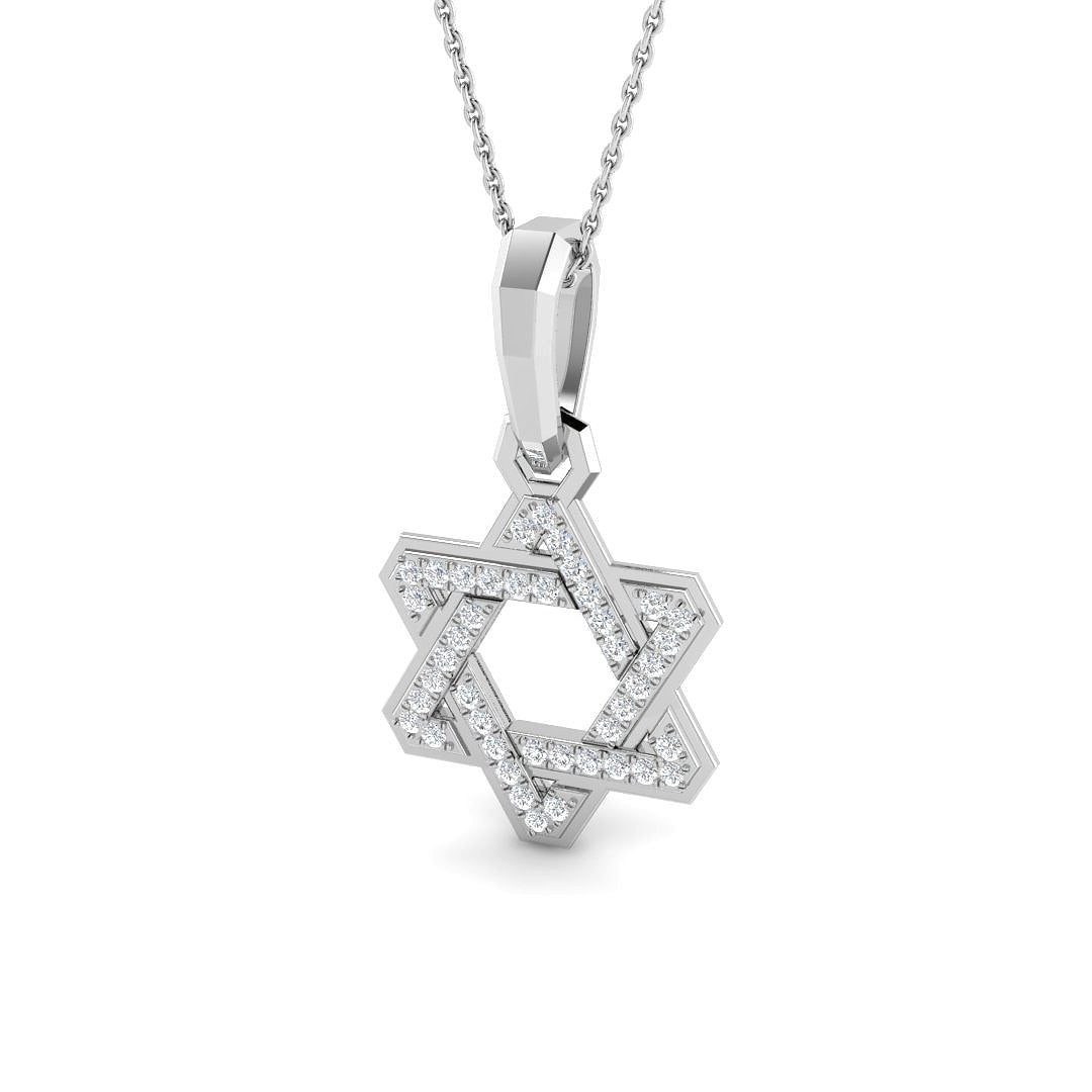 SP6528 — Pendant - 9k White Gold