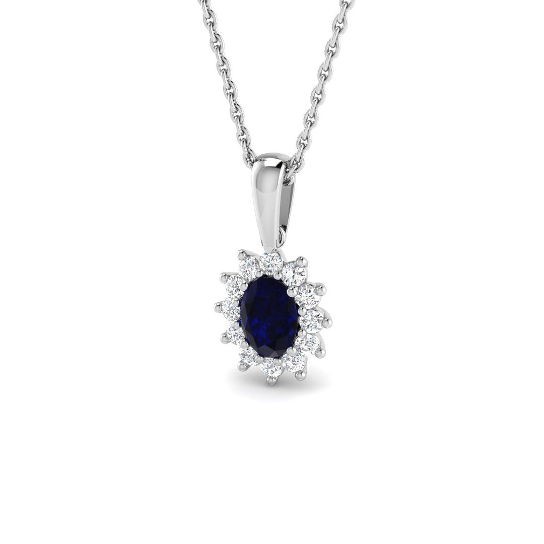 SP6530 — Pendant - 9k White Gold