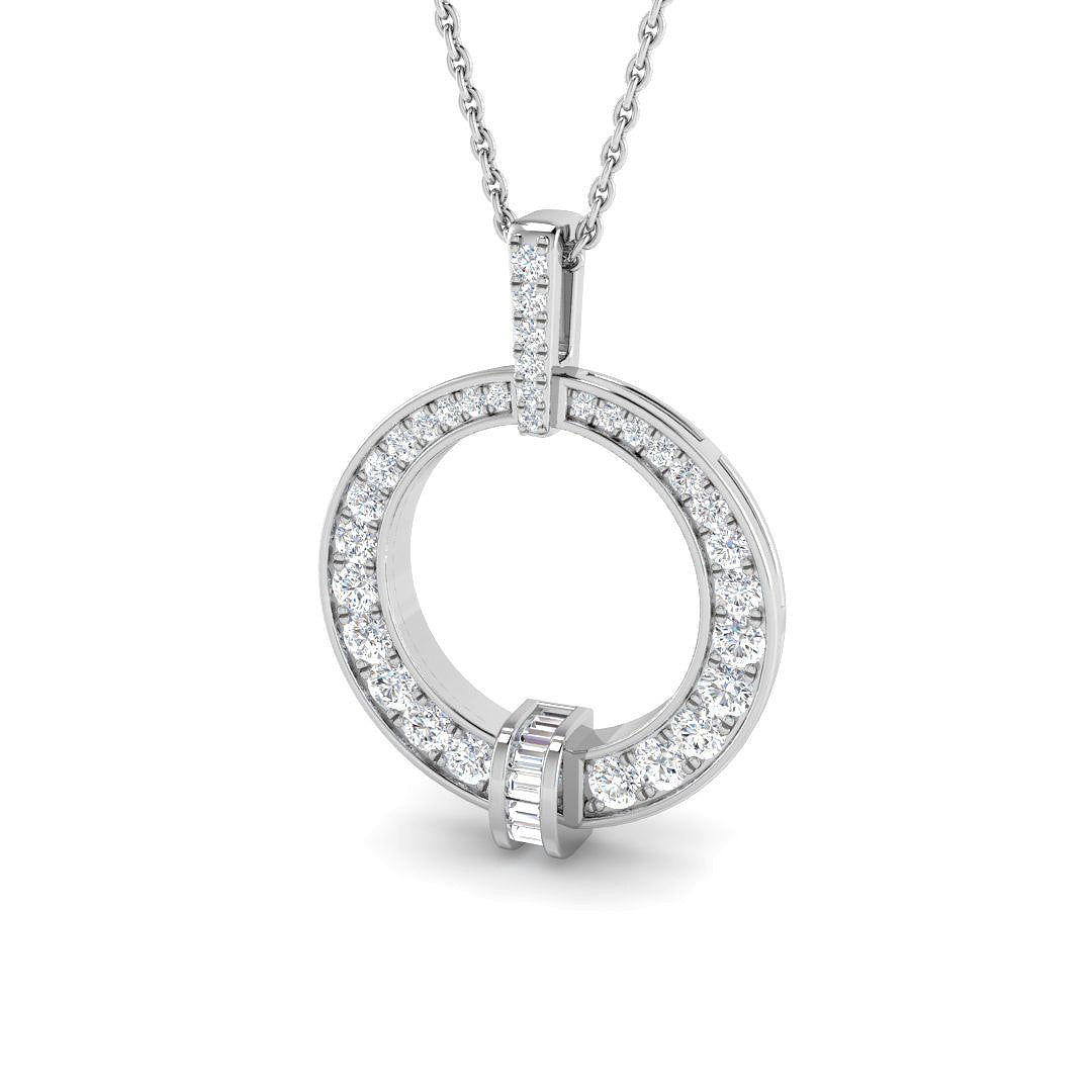 SP6537 — Pendant - 9k White Gold
