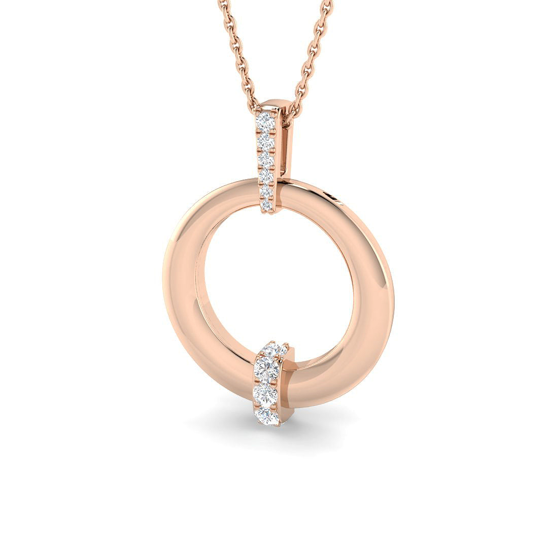 SP6538 — Pendant - 9k Rose Gold